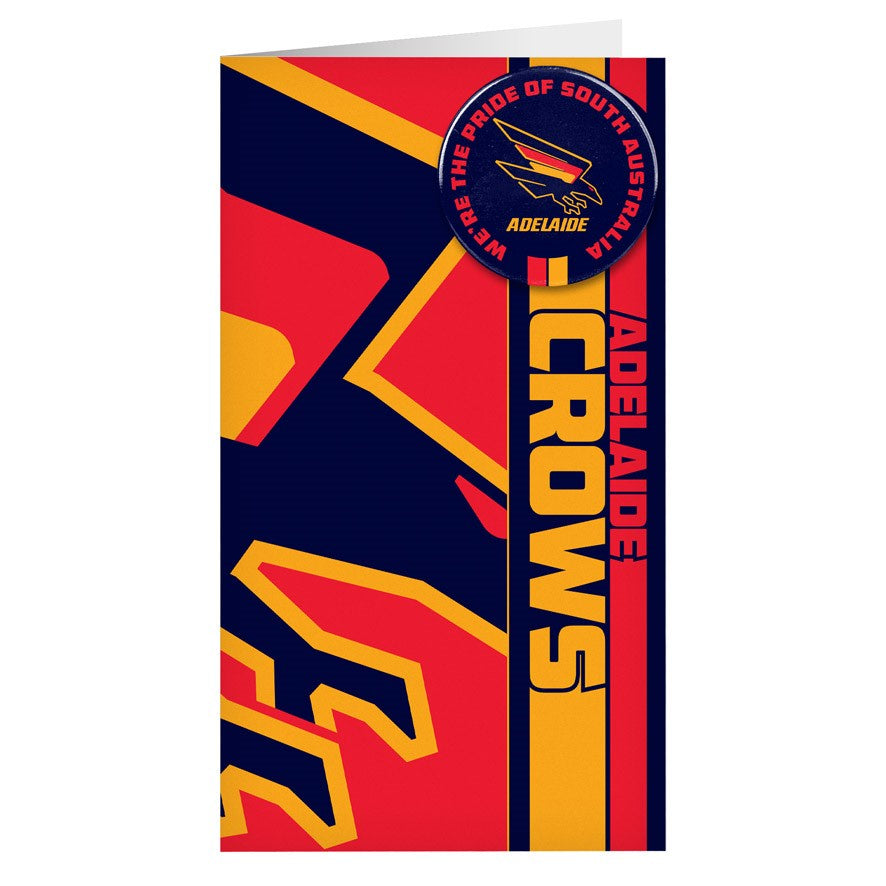 Adelaide Crows Badge Card