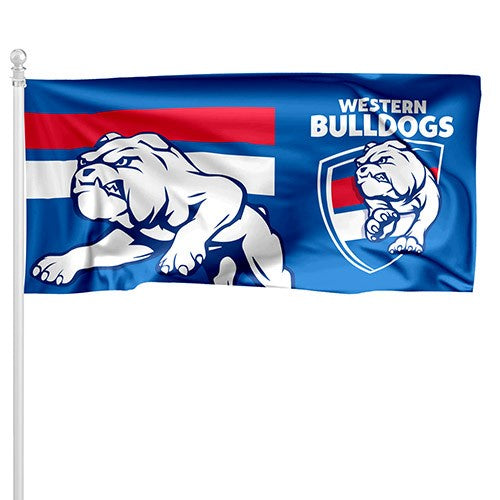 Western Bulldogs Flag Pole Flag