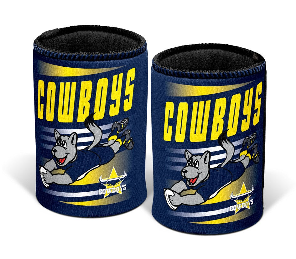 North Queensland Cowboys Retro Can Cooler
