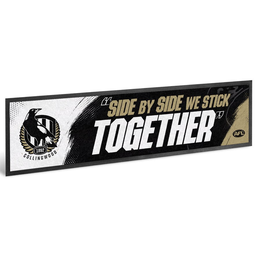 Collingwood Magpies Bar Runner -
