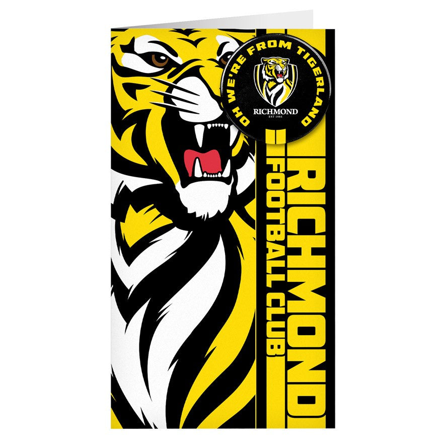 Richmond Tigers Badge Card