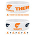 Greater Western Sydney Giants Wrist Bands