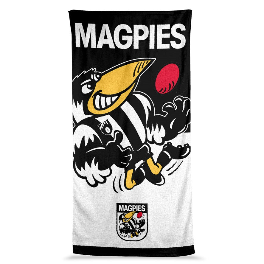Collingwood Magpies Jumbo Towel