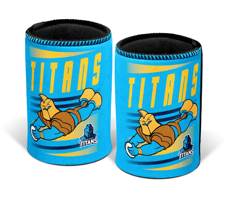Gold Coast Titans Retro Can Cooler