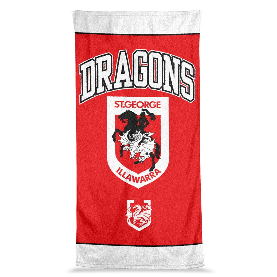 St George Illawarra Dragons Jumbo Towel