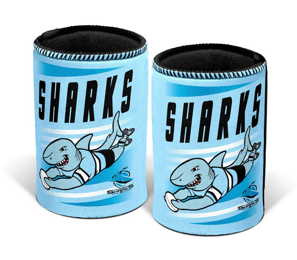 Cronulla Sharks Retro Can Cooler