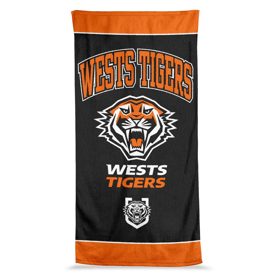 West Tigers Jumbo Towel
