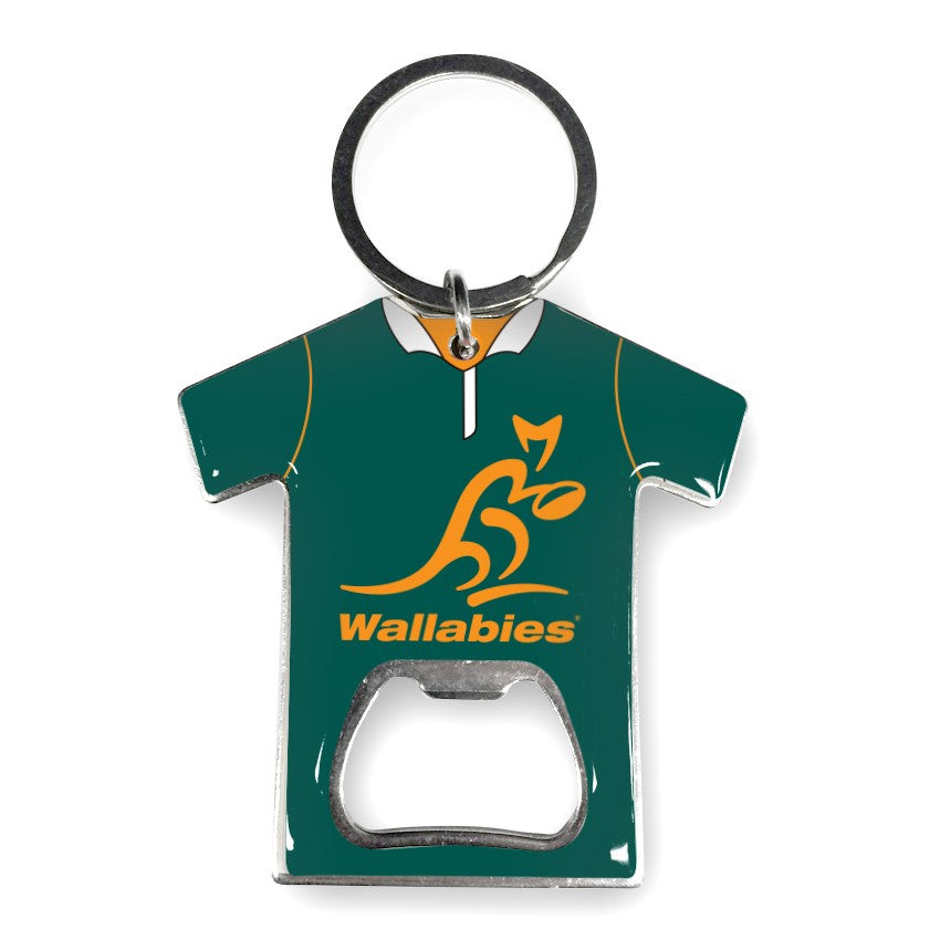 Wallabies Bottle Opener Keyring