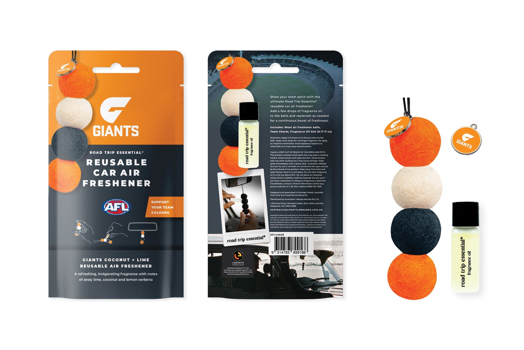 Greater Western Sydney Reusable Air Freshener