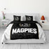 Collingwood Magpies Queen Quilt Cover