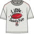 St Kilda Saints Baby Tee ( White Marle)