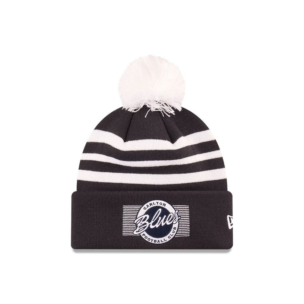 Carlton Blues Badged New Era Beanie