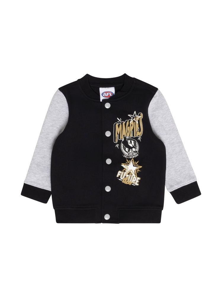 Collingwood Magpies Kids Varsity Jacket