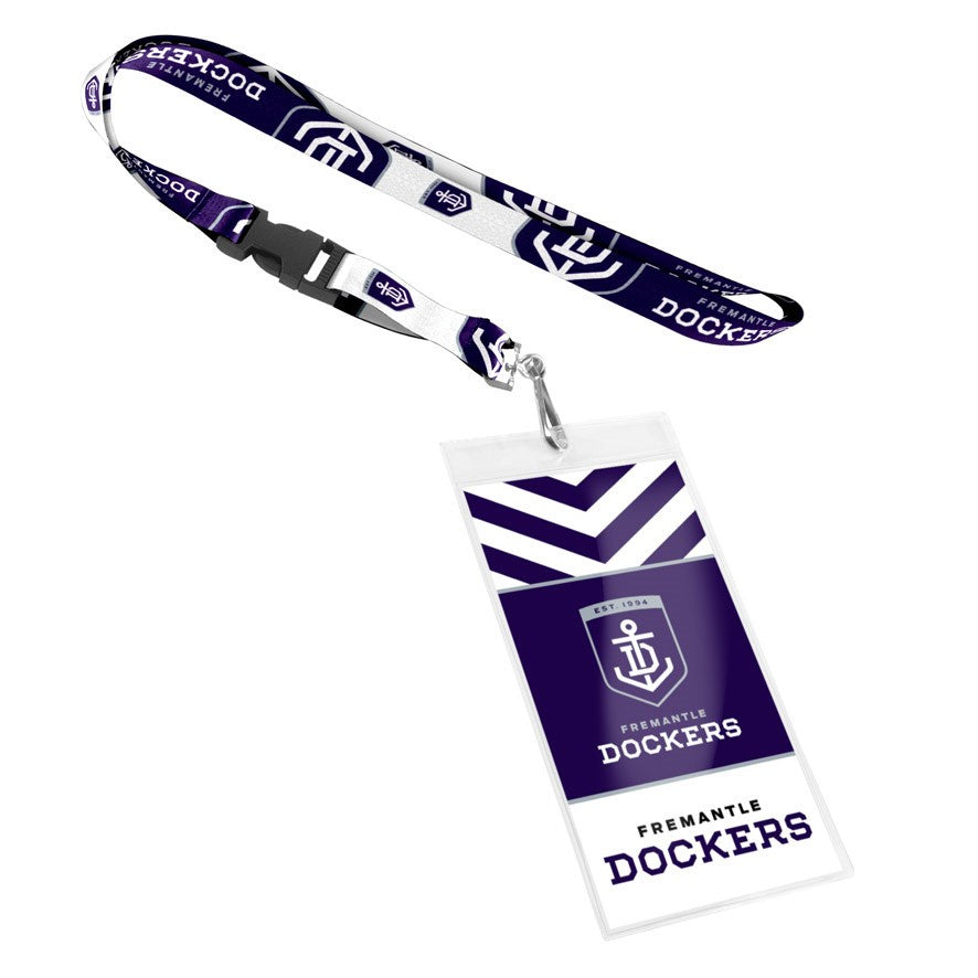 Fremantle Dockers Card Pocket Lanyard