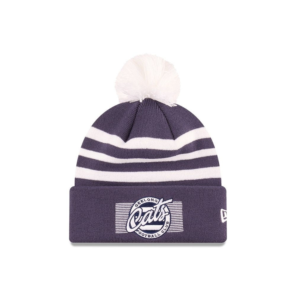 Geelong Cats Badged New Era Beanie