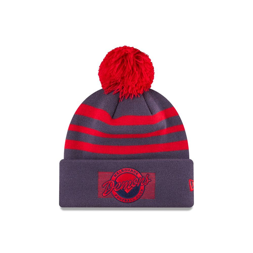 Melbourne Demons Badged New Era Beanie