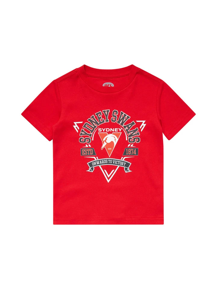 Sydney Swans Kids Banner Tee