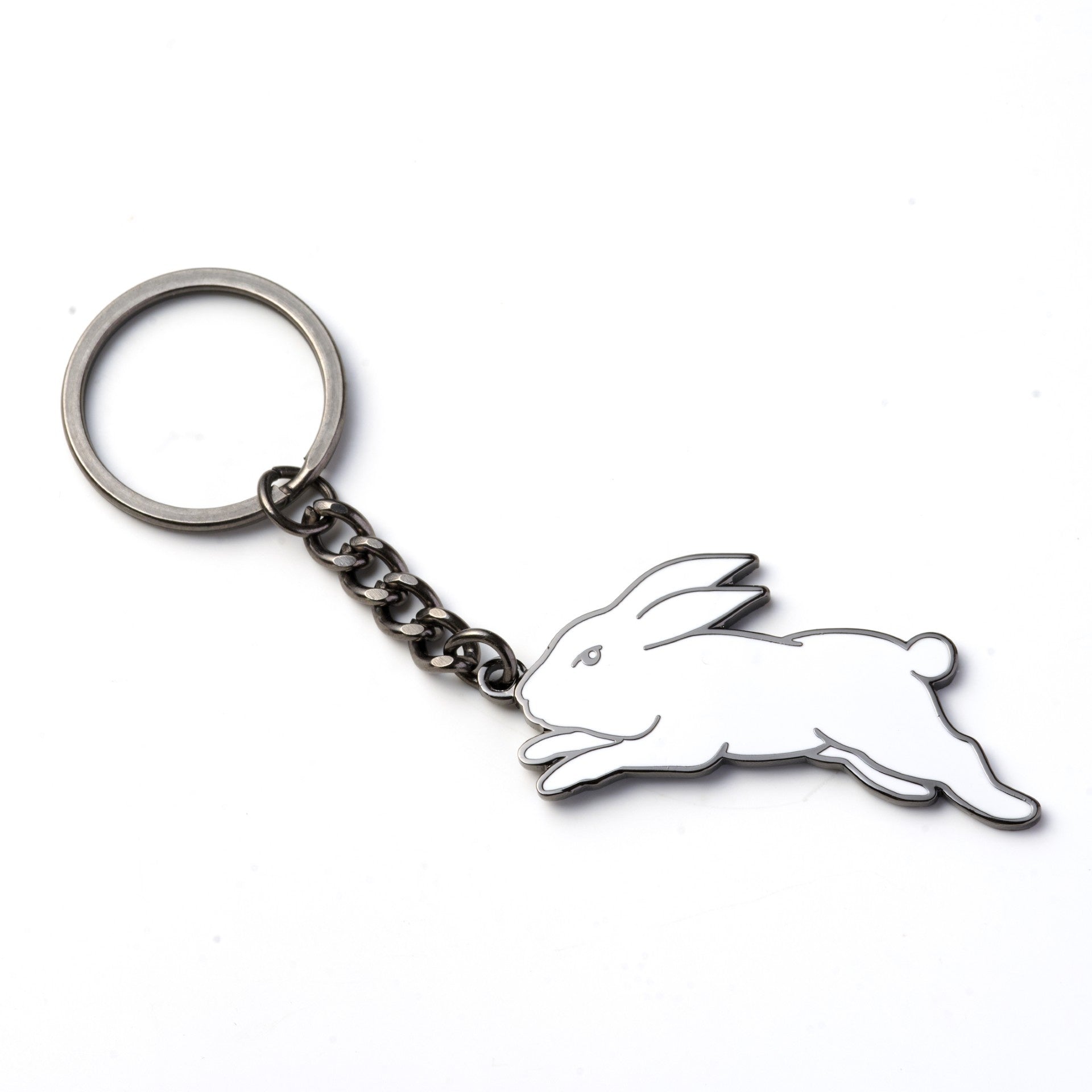 South Sydney Rabbitohs Rabbit Logo Keyring