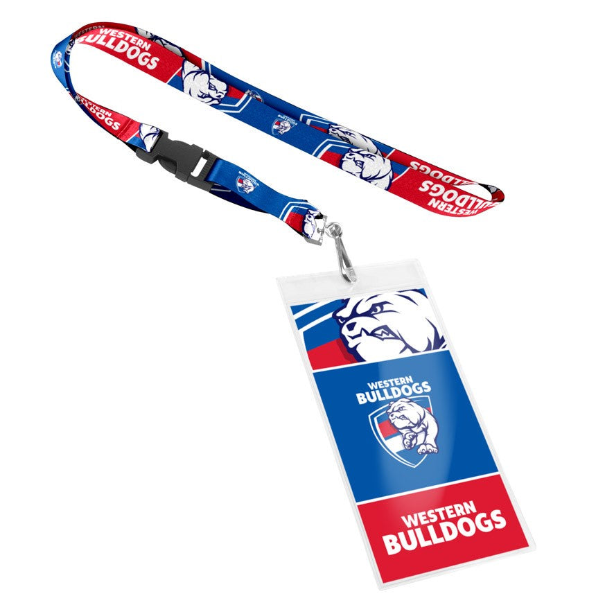 Western Bulldogs Card Pocket Lanyard