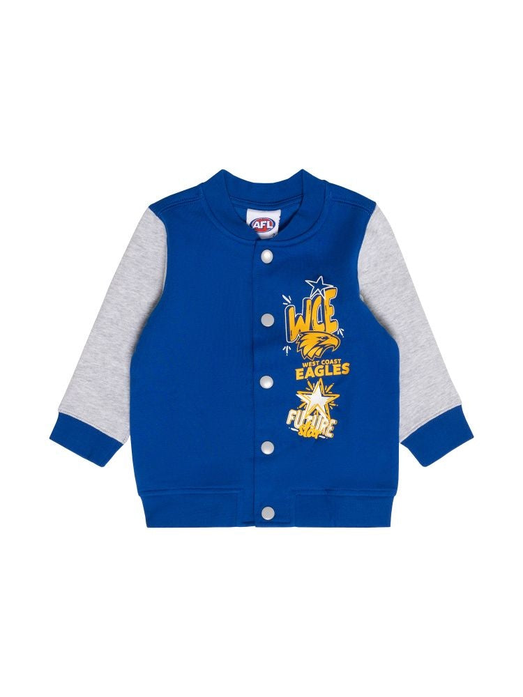 West Coast Eagles Kids Varsity Jacket