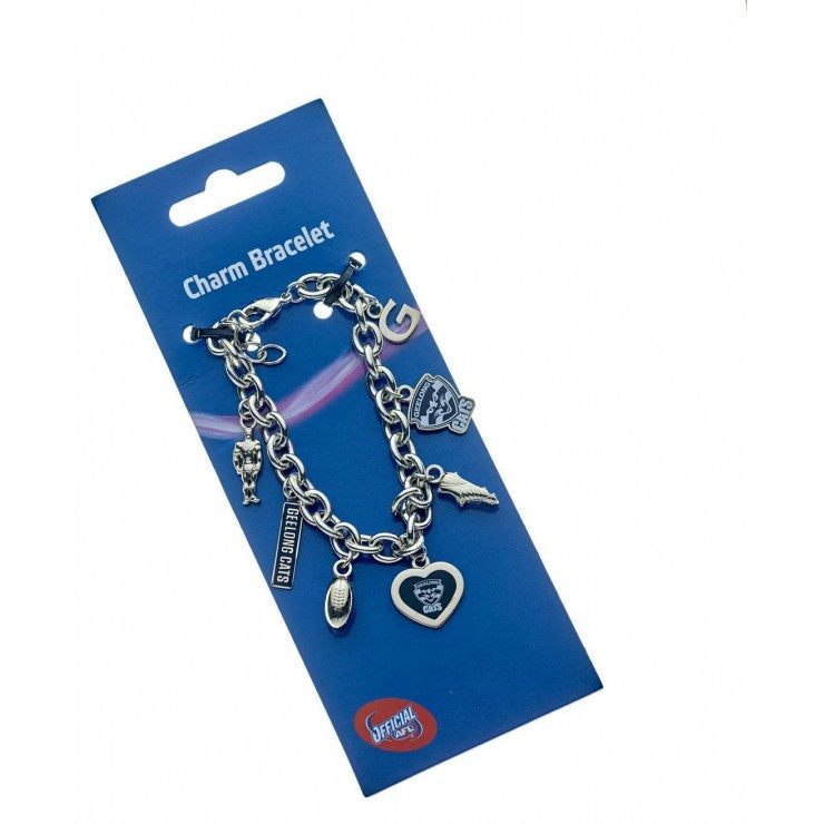 Geelong Cats Charm Bracelet