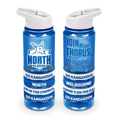 North Melbourne Kangaroos Tritan Drink Bottle With Bands