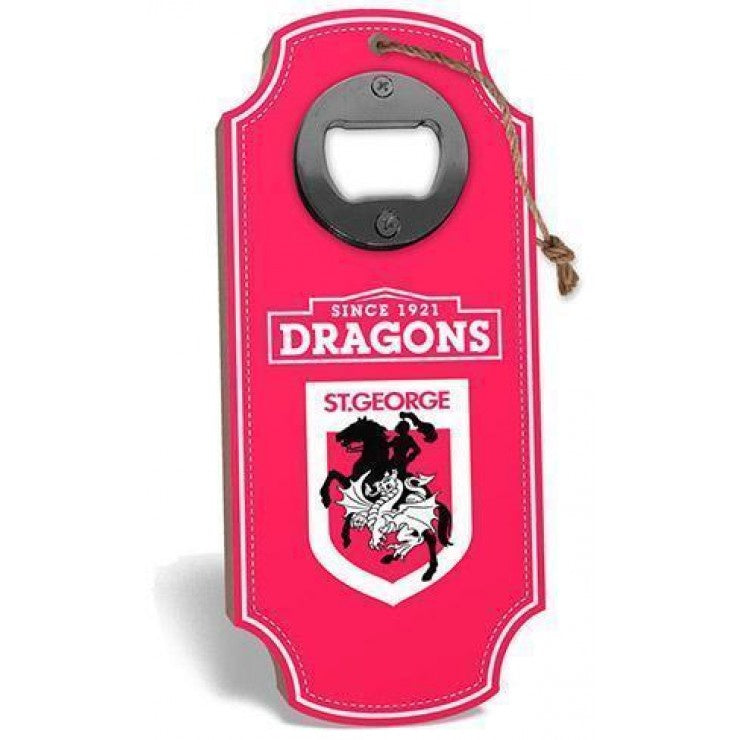 St George Illawarra Dragons Heritage Bottle Opener