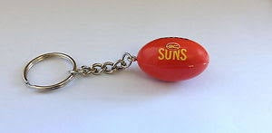 Gold Coast Suns Ball Keyring