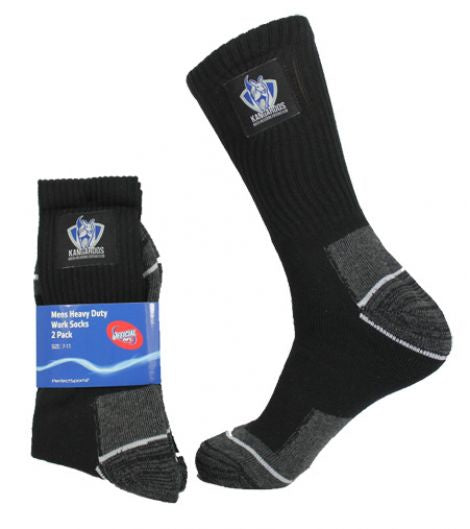 North Melbourne Kangaroos Work Socks