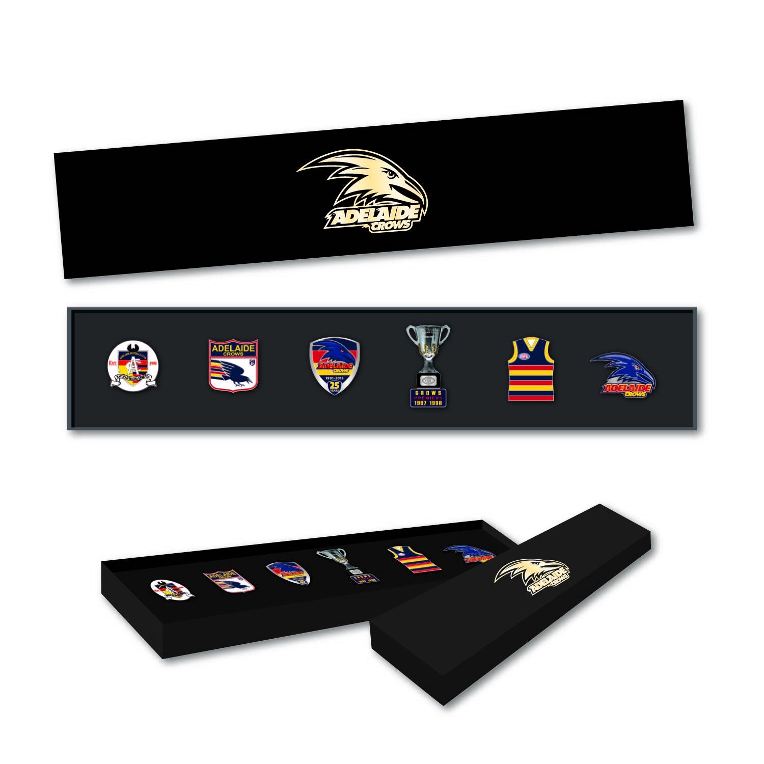 Adelaide Crows Evolution Pin Set