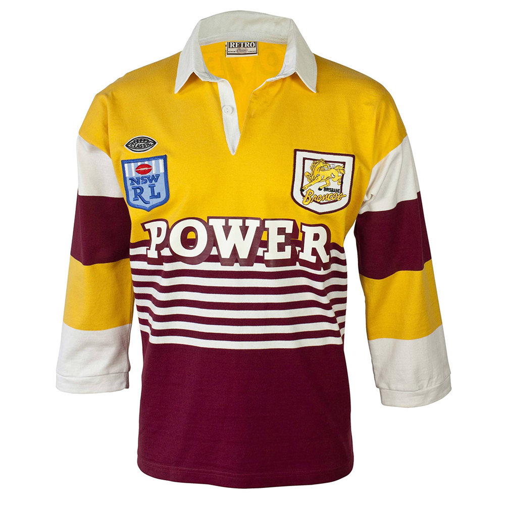 Brisbane Broncos 1988 Retro Jersey