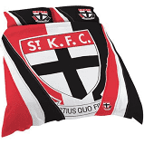 St Kilda Saints Double Doona Cover