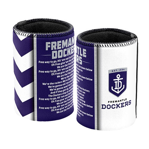 Fremantle Dockers Song Can Cooler