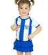 North Melbourne Kangaroos Baby Girls Footysuit