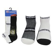 Collingwood Magpies Ankle Socks