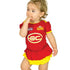 Gold Coast Suns Baby Girls Footysuit