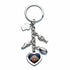 West Tigers Charm Keyring