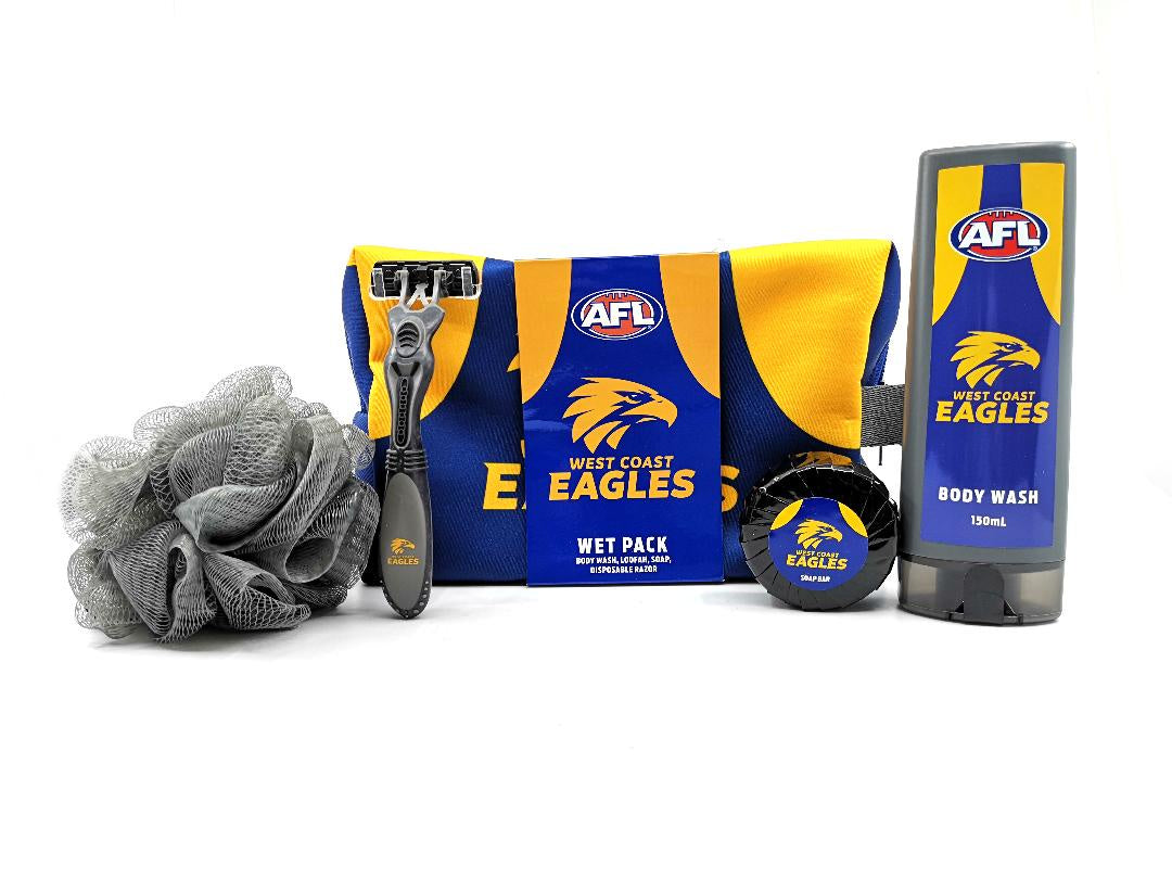 West Coast Eagles Wet Pack Gift Set