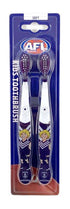 Fremantle Dockers Kids Toothbrush Twin Pack