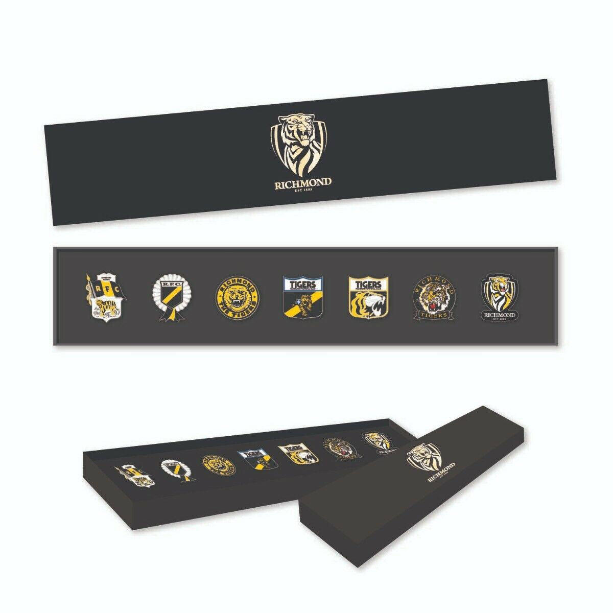 Richmond Tigers Evolution Pin Set