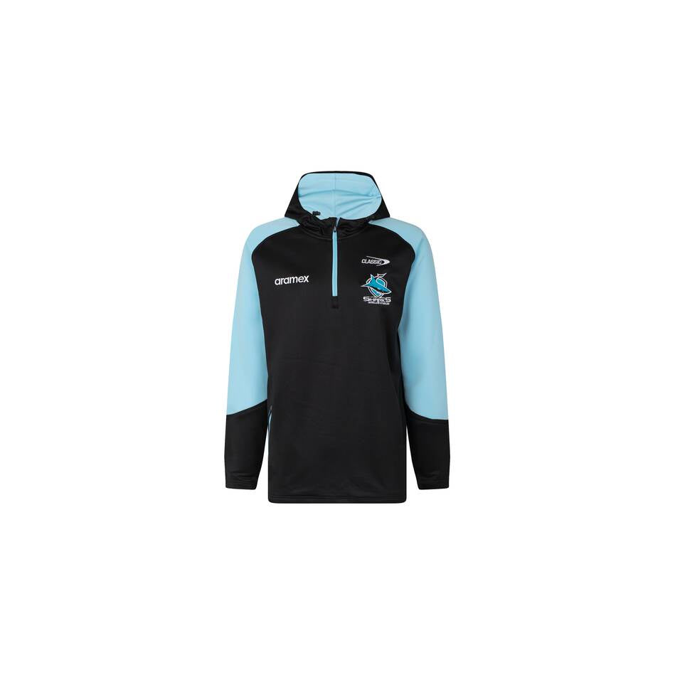 Cronulla Sharks 1/4 Zip Warm Up Fleece