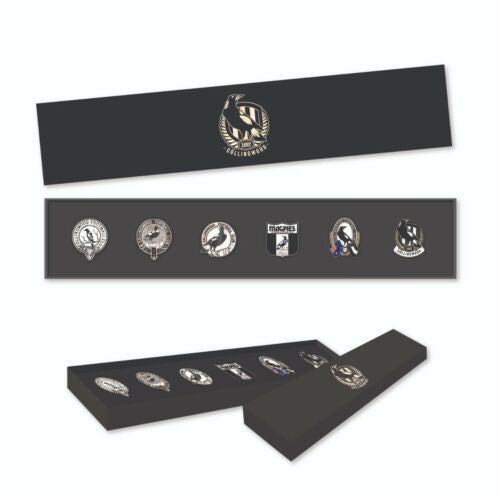 Collingwood Magpies Evolution Pin Set