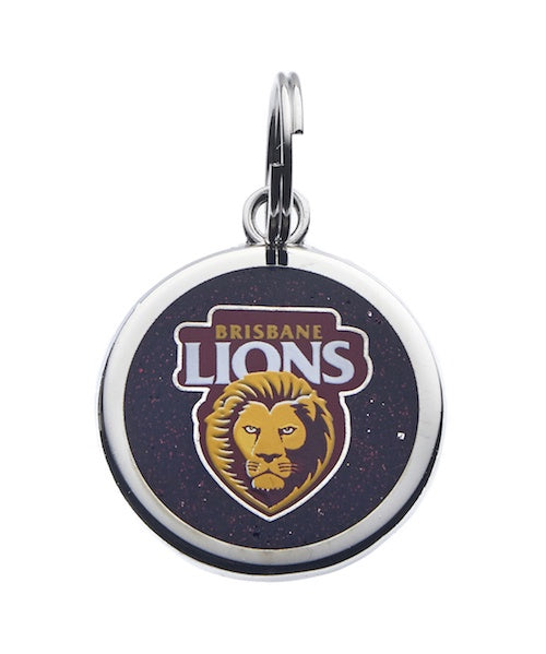 Brisbane Lions Pet Tag