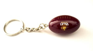 Brisbane Lions Ball Keyring
