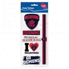 Melbourne Demons Footy Tattoos
