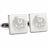 Collingwood Magpies Silver Cufflinks1