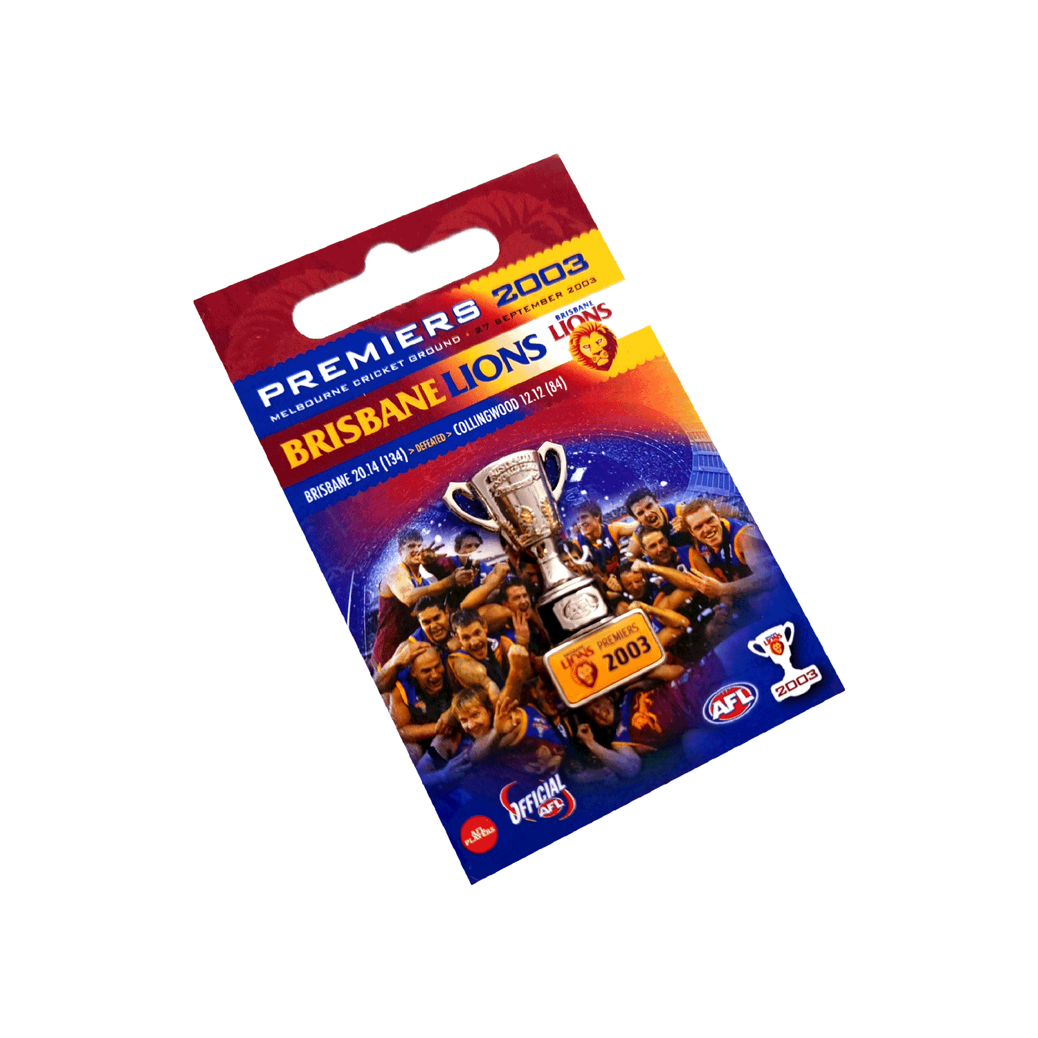 Brisbane Lions 2003 Premiership Cup Pin