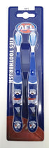 Western Bulldogs Kids Toothbrush Twin Pack