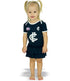 Carlton Blues Baby Girls Footysuit