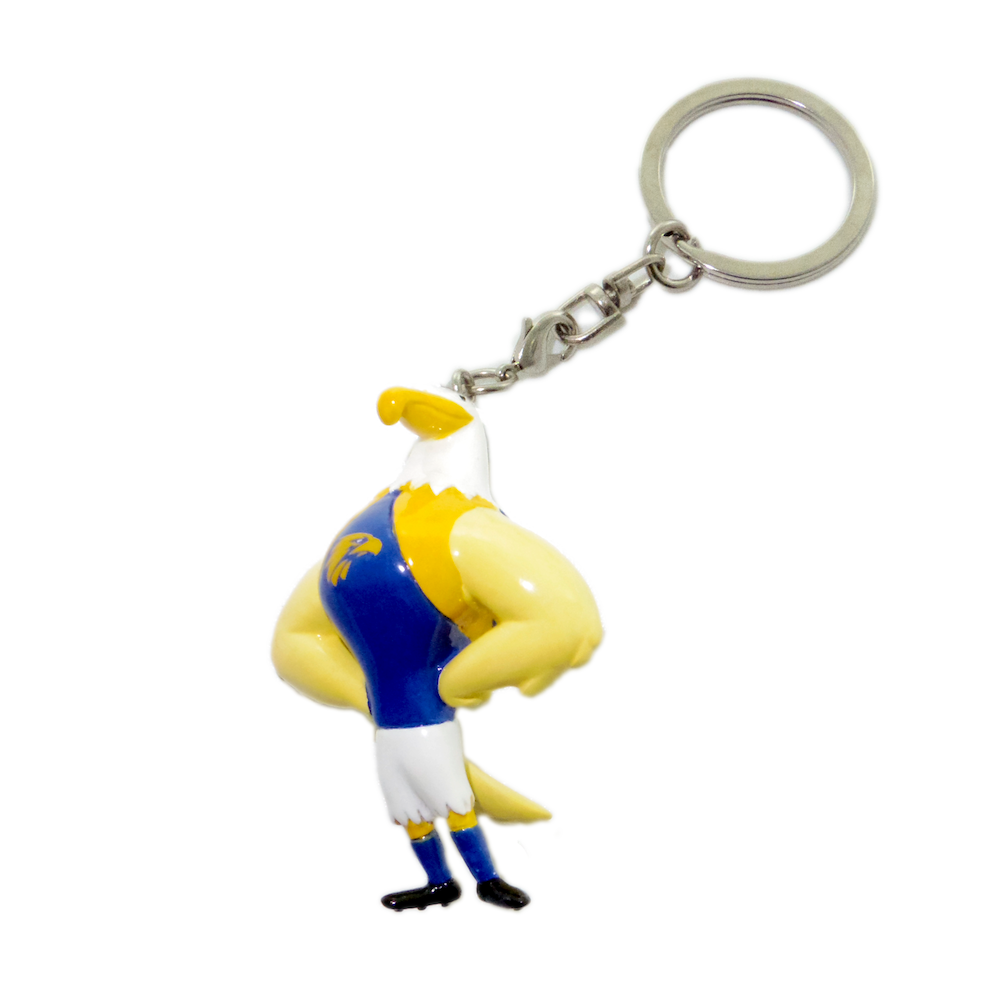 West Coast Eagles Mascot Keyring